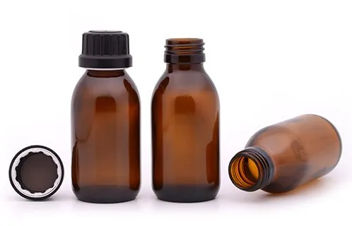 High quality glass bottles chemical laboratory reagent glass bottle with screw cap in stock