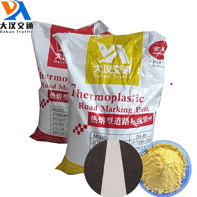 Thermoplastic Reflective Thermoplastic Road Marking Paint thermoplastic na sumasalamin na pinturang nagmamarka ng kalsada na the