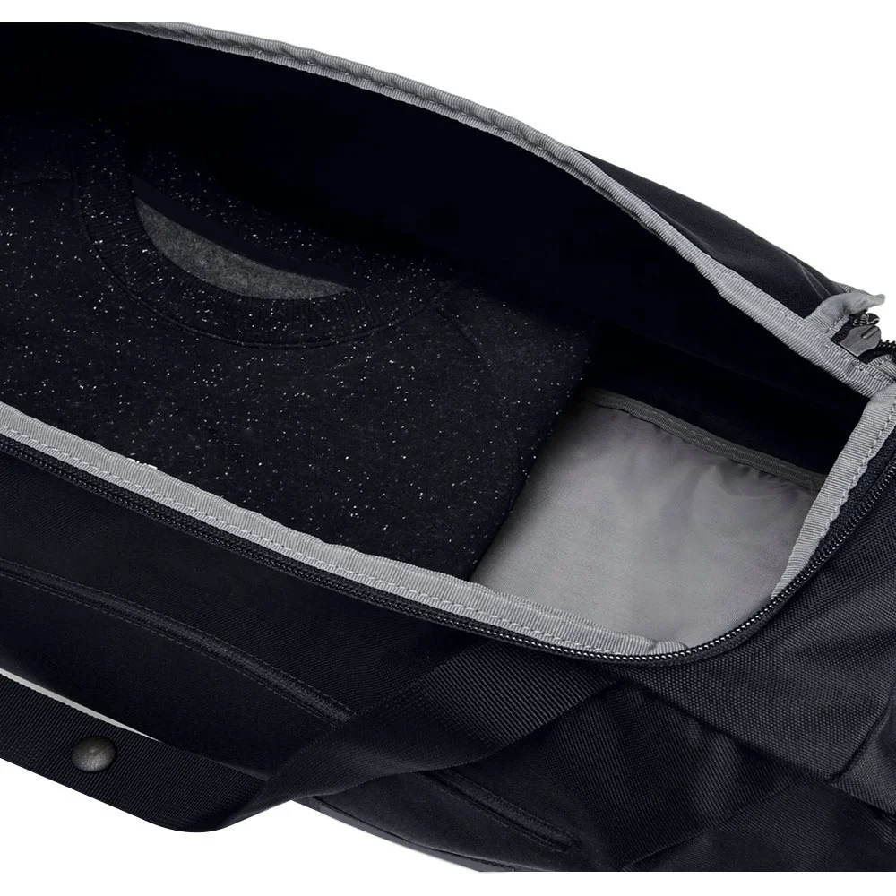 Custom Logo Polyester Black Waterproof Duffle Bag for Travel Outdoor Sports Lightweight Men Women Shoulder Luggage Duffel