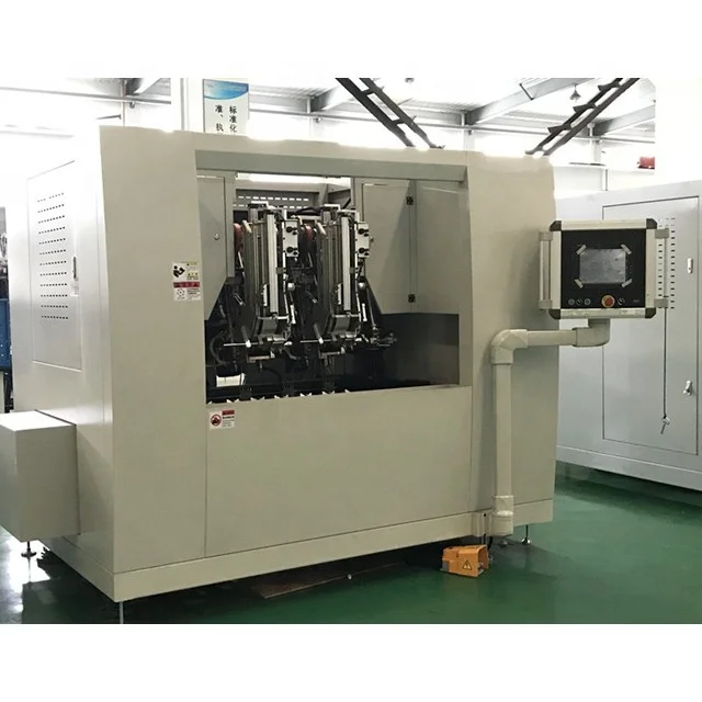 5 axis 5 heads automatic plastic snow brush industrial brush making machine