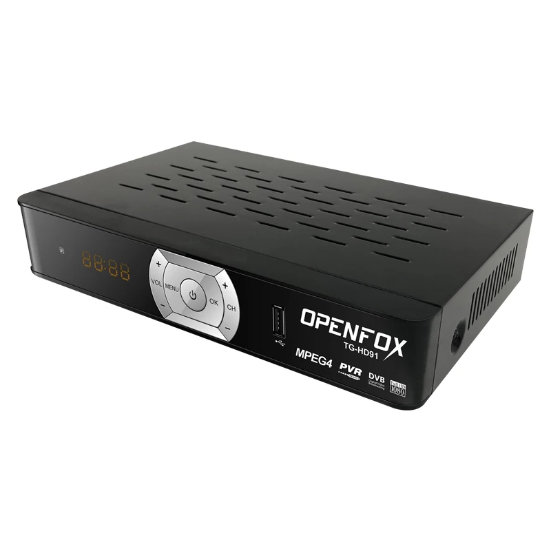 Openfox TG-HD91 DVB Комбинированный Универсальный ТВ Декодер dvb-T2S2 для зашифрованных каналов Поддержка CAM