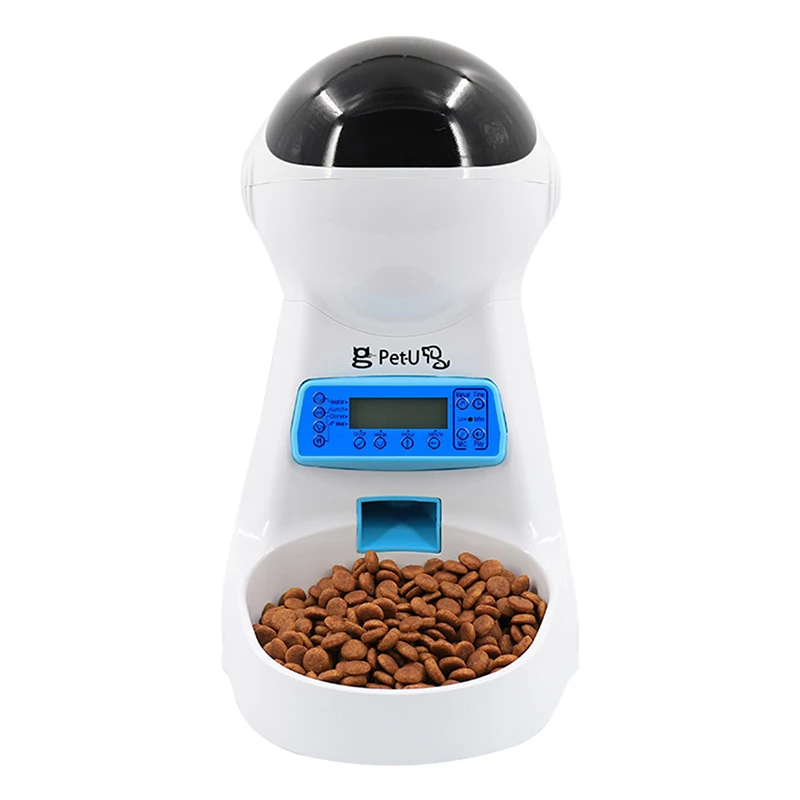 Newest Design automatic dog feeder cat smart feeder 2.5L robot feeding bowl