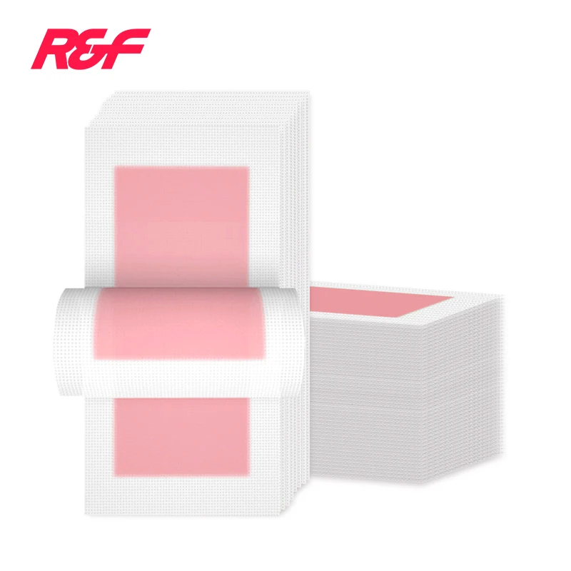 Муслиновая полоска для удаления волос вощеная бумага Вощеные полоски для рук ног подмышек волос бровей бикини