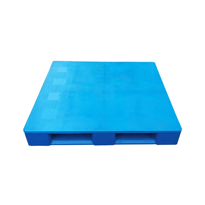 Best Selling Industrial Recycled Euro Flat Top Surface HDPE Transportation Racking Plastic Pallets Manufacturers