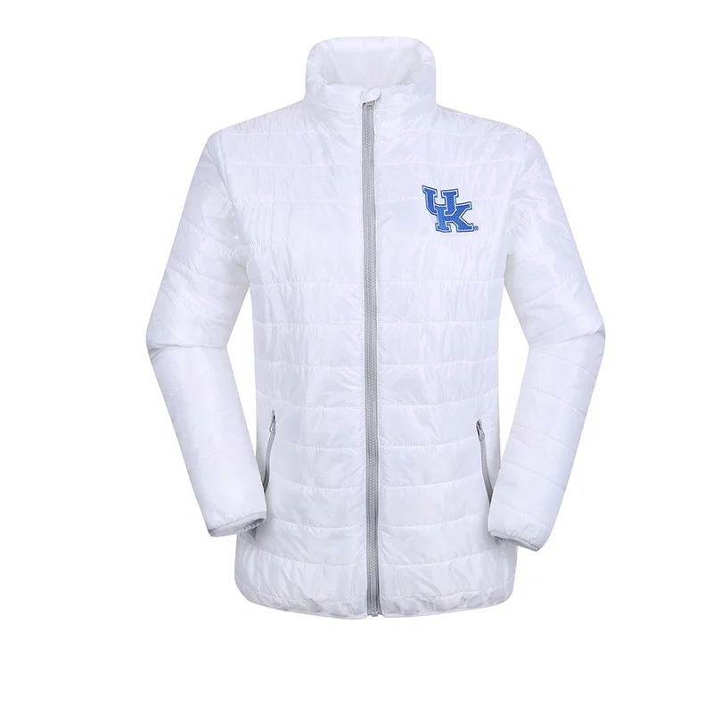 
TOP FORTUNE Fashion cheap customize custom OEM warm cotton with Pattern brand uniform puffer jacket 