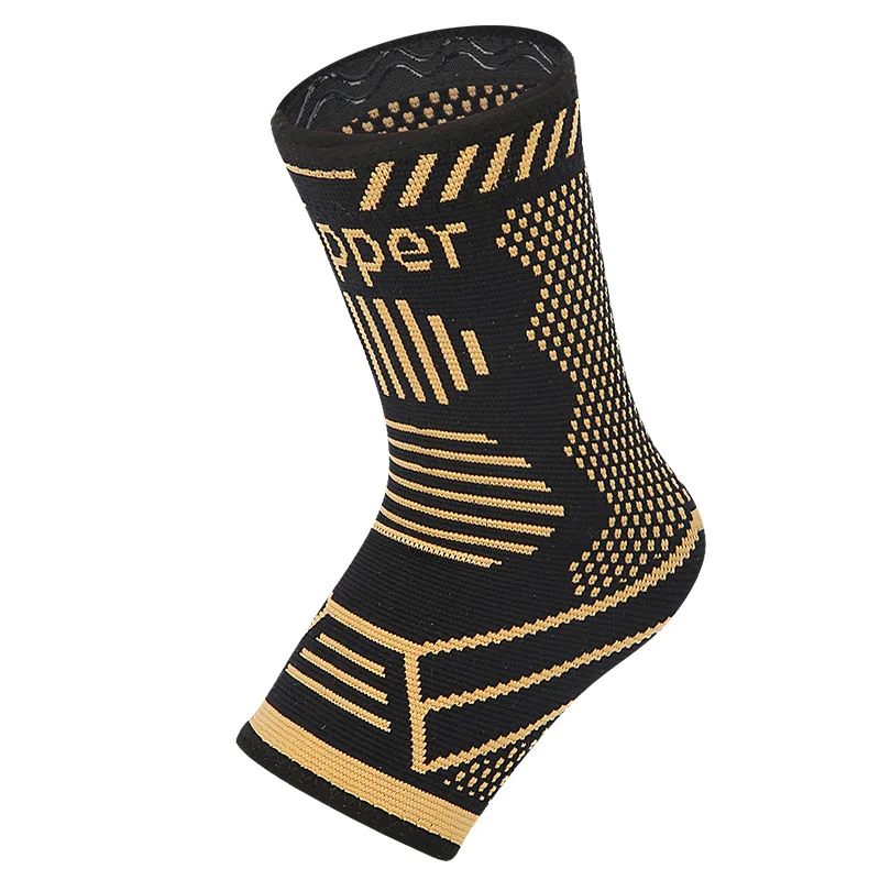Plantar Fasciitis Ankle Compression Sleeve Socks Achilles Tendon Pain Relief Custom Logo Copper Ankle Brace Support