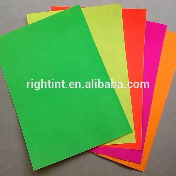 High Quality Custom Size Self Adhesive Fluorescent Vinyl Film