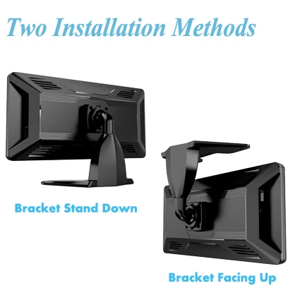 9V-36V 4 Channel Car Monitor Bus Truck Waterproof Black Box Night Vision AHD Camera and 4K Car Monitor