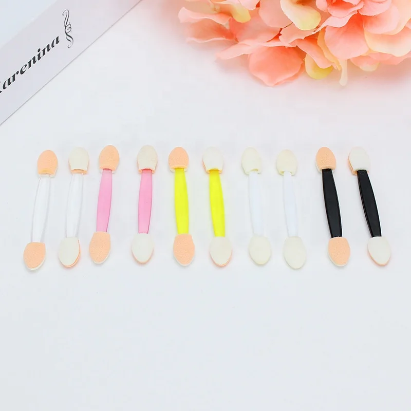 womens eye pink travel double head small buy purple mini set sponge makeup blender make up eyeshadow applicator brush