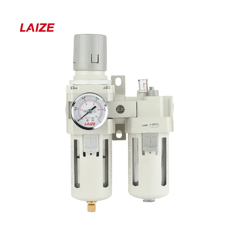 HIgh Quality AC3010-02 AC3010-03D Pneumatic Air Filter Units SMC Type Regulator Lubricator Combination Air Source Treatment