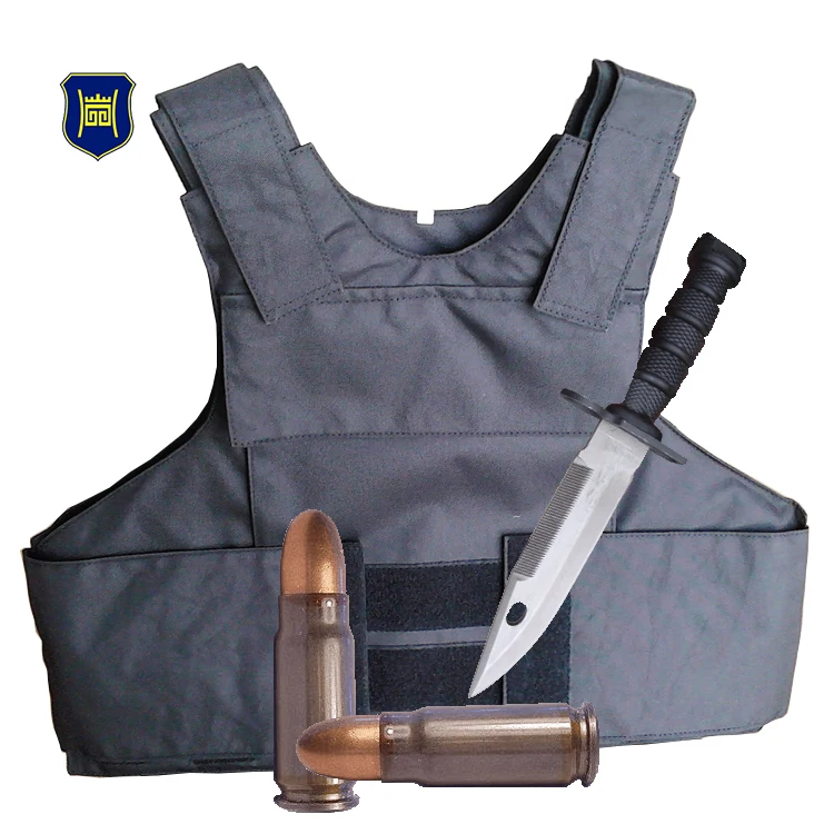 Bullet proof and stab proof vest body armor fabric anti spike knife blade and bullet resistant
