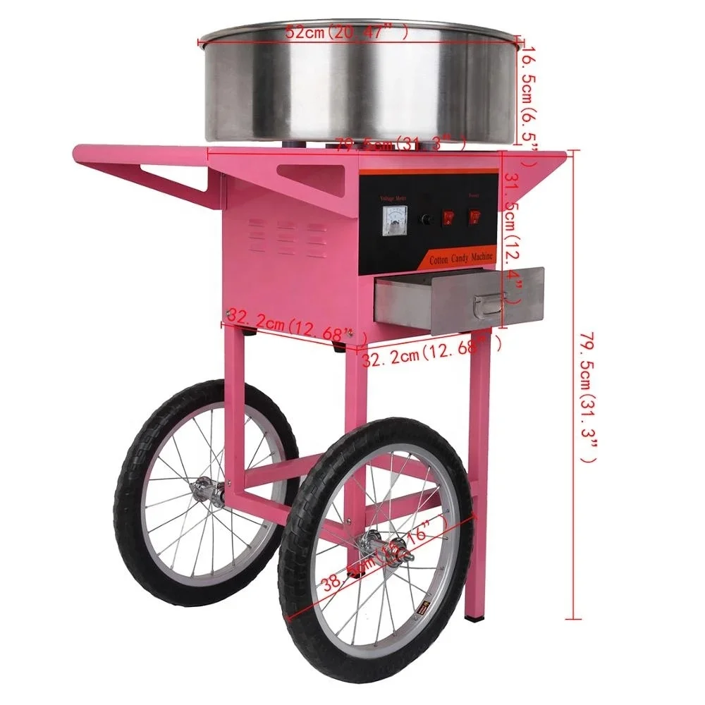 Wholesale Electric Commercial Cotton Candy Floss Machine Factory
