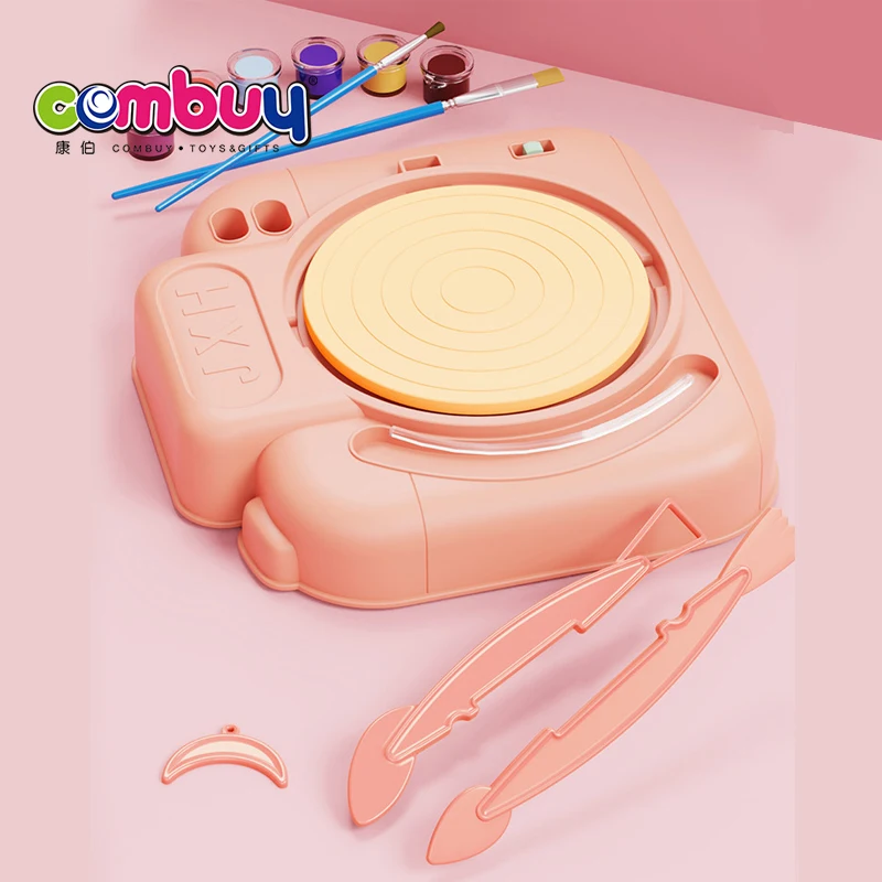 Cute camera drawing making electric diy toys ceramic wheel pottery