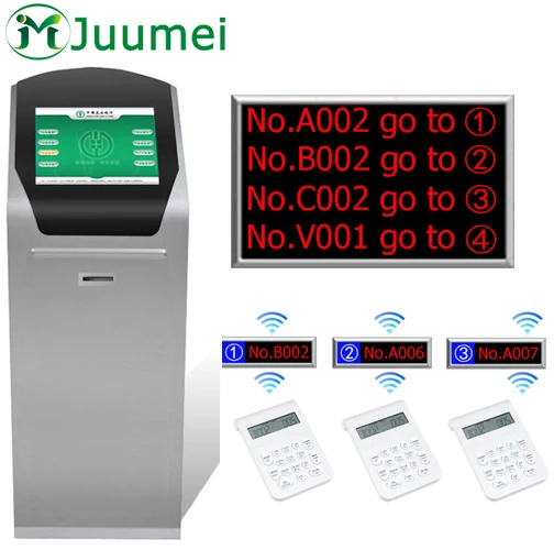 Simple Queue Management Display System for Hotel/Hospital/Bank Service Equipment