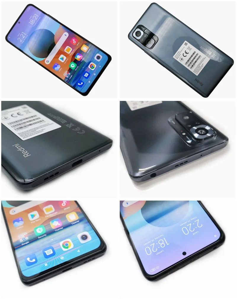 Global Version Note 10 Pro 5G Smart phone Breguet 1100 Liquid-cooled Game Core 6GB+128GB