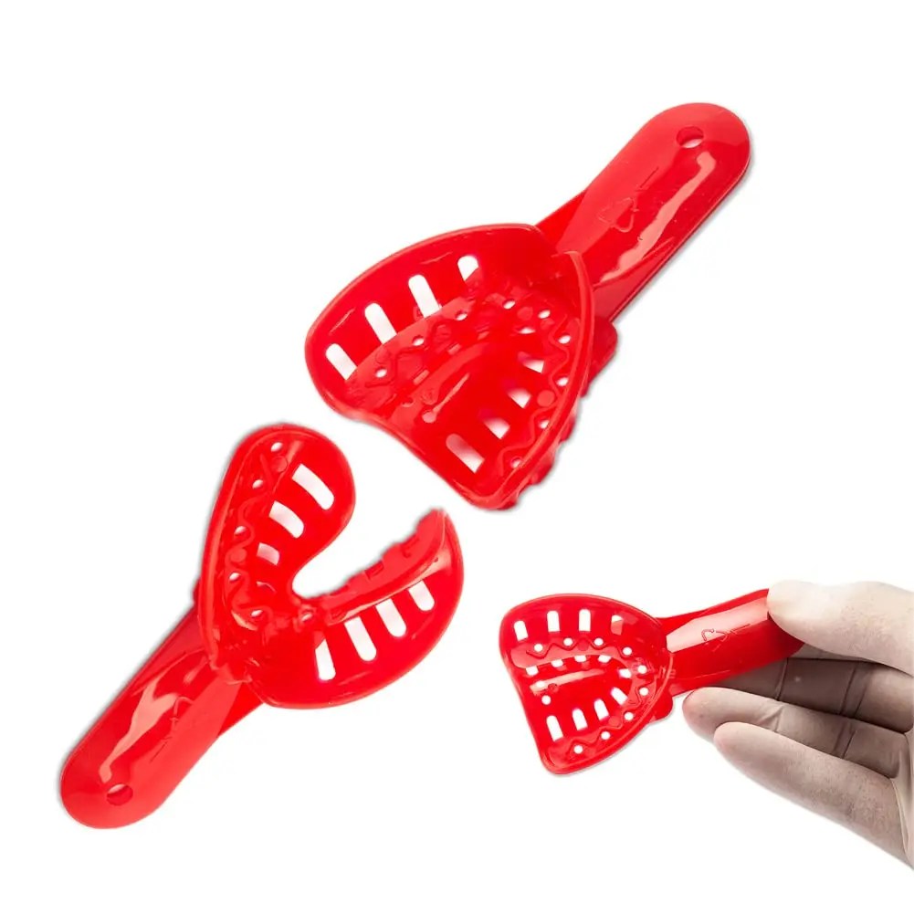 SJ Implant impression tray pedo adult abs teeth orthodontic tray dental colorful plastic impression trays