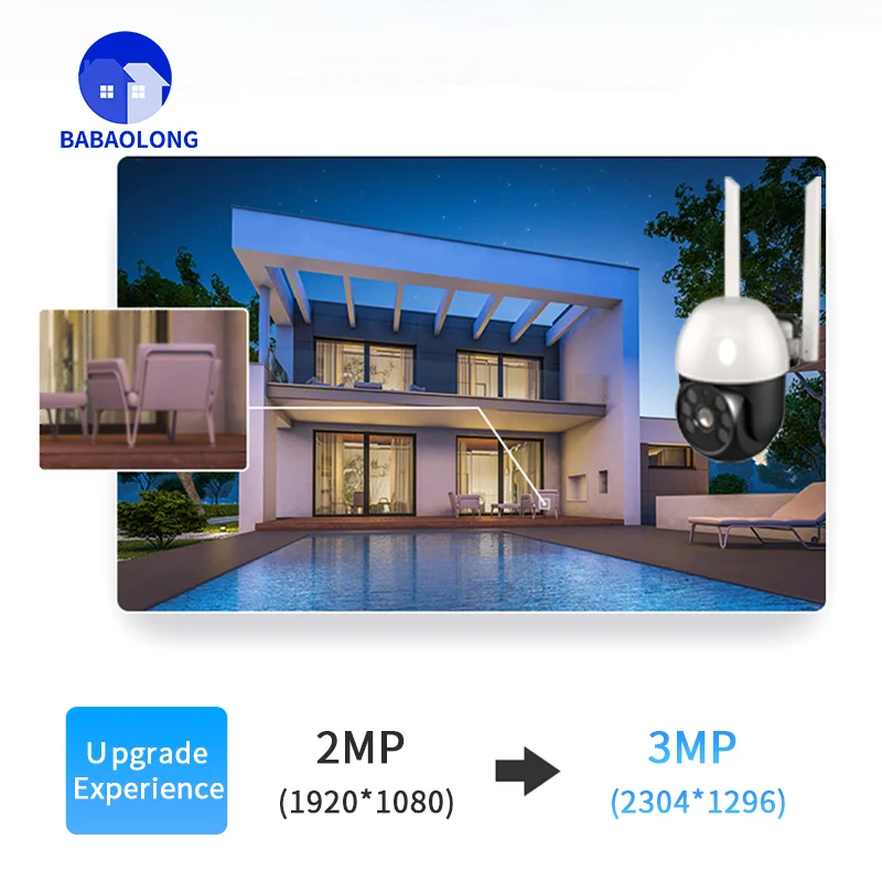 Motion detection tuya app  smart mini waterproof outdoor ip wifi security charger wireless operated battery powered camera