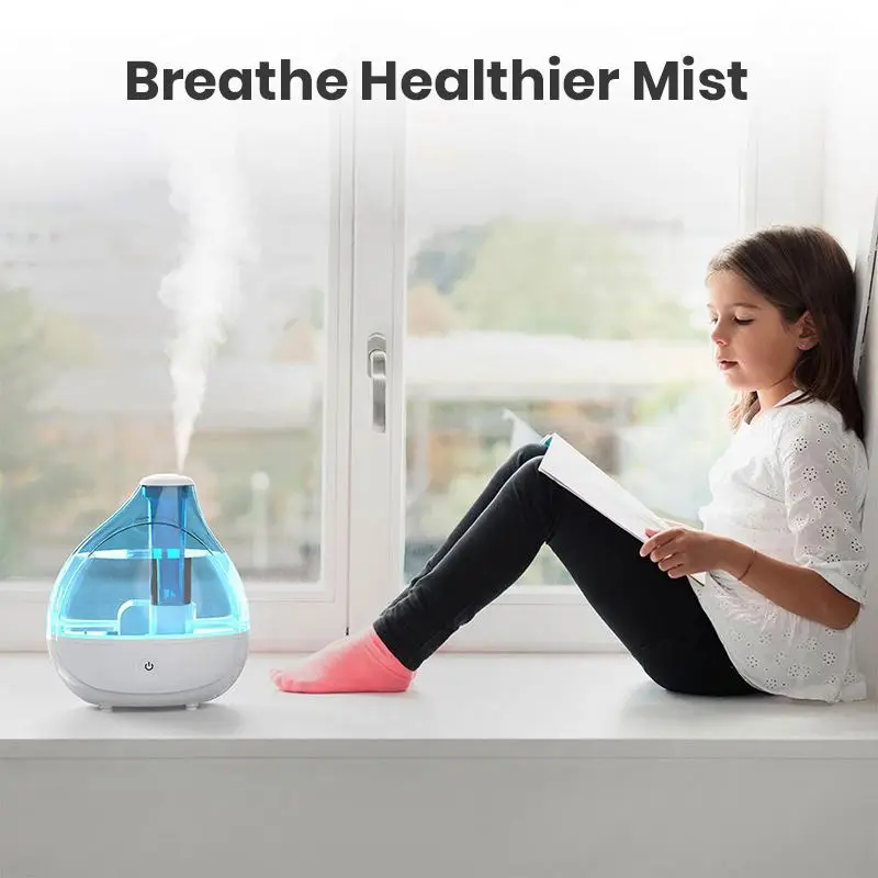 New Design Professional 1.5l Humidifier Bpa Free Humidifier Bedroom Hotel Baby Humidifier