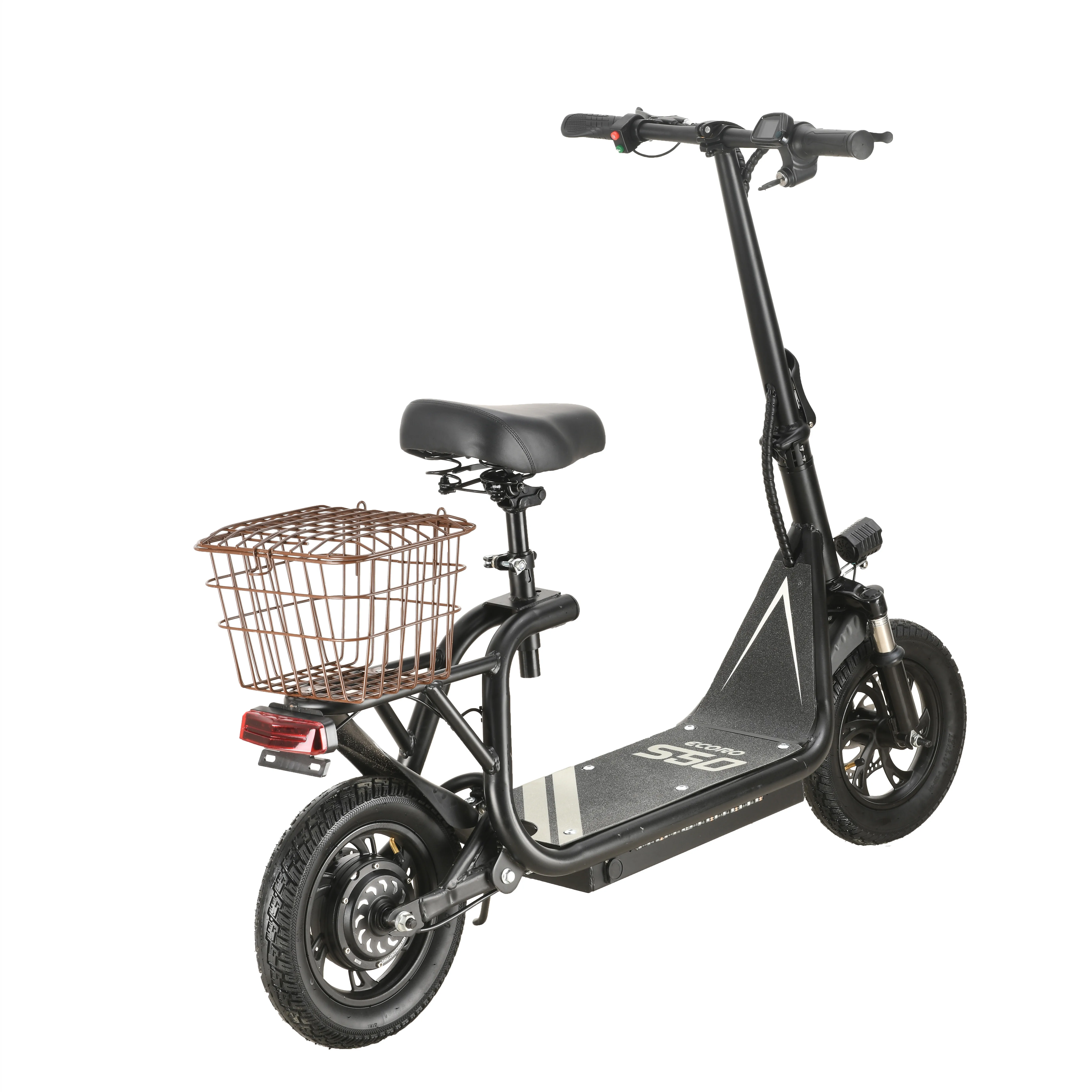 electric scooter 48v 2000w 2wheel 12inch for adult wholesale with seat conversion kits high quality kick Electric scooter