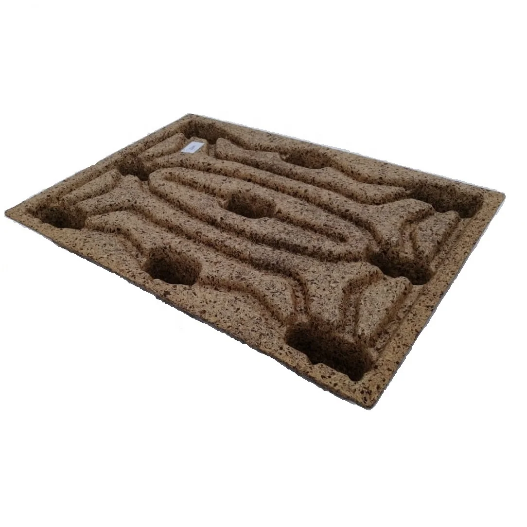 Pressed Wooden Euro Pallet 1200*800 Epal Free of Fumigation Compact Storage Best Price Long Life Compressed Wood Pallet Export