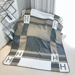 flight air conditioning sofa blanket single shawl scarf car nap large lattice home h blanket wholesale