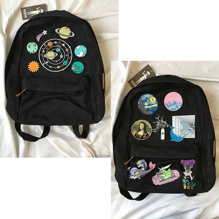 Custom Brand Digitizing Twill Appliques Iron on Badge Sexy Lips Logo Embroidery Design Letter Patches for Hat