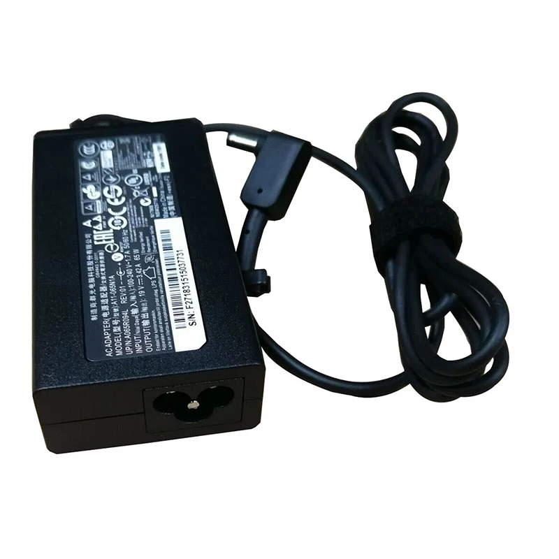 For Acer A11-065N1A Laptop Ac Adapter Charger 19V 3.42A 65W Power 5.5x1.7 65 Watt new style