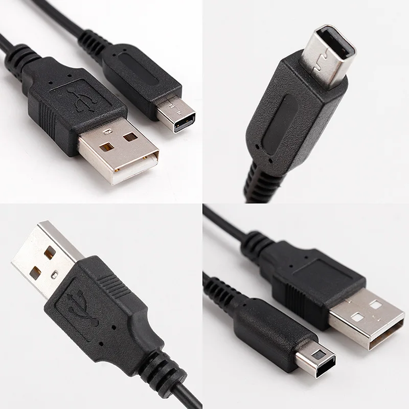 1.2M/120CM Charge Cable for Nintendo New 3DS 2DS NDSi XL LL Power Charging Cord USB NDSI