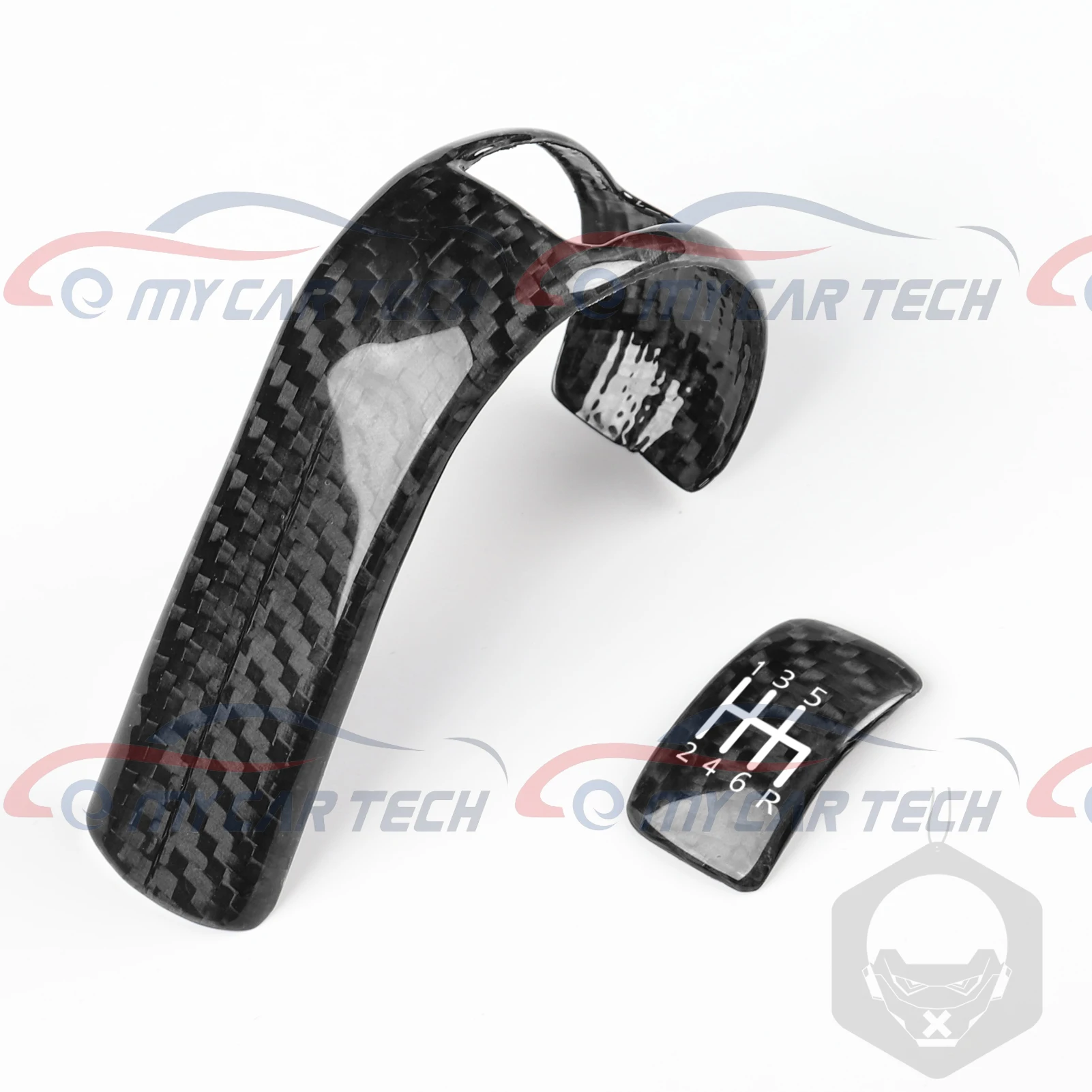 gear shift knob cover  carbon fiber trim for nissan 350z 2003-2009