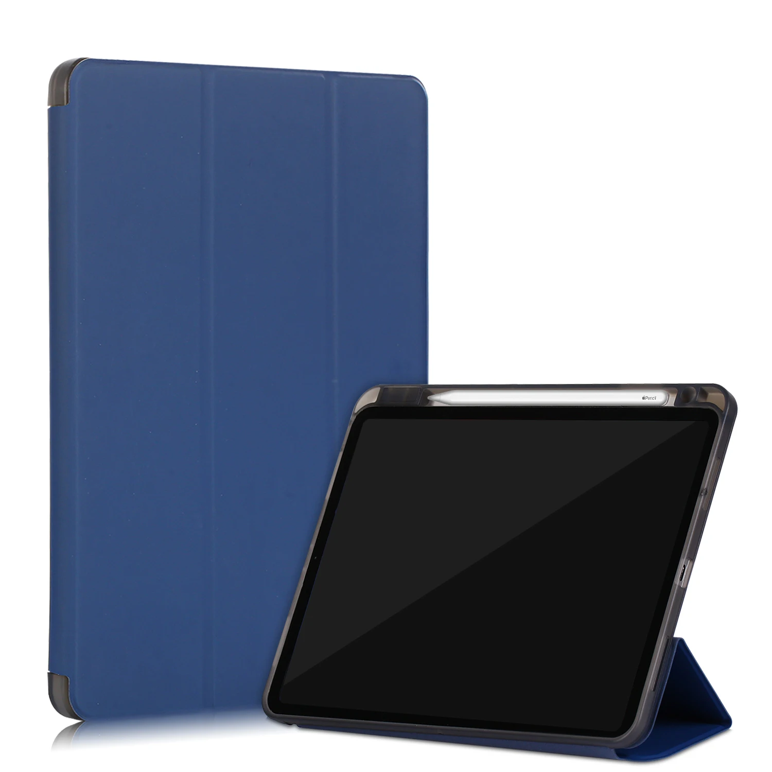 2020 New PU Leather Case for iPad Pro 11 Tablet Cover With Pencil Holder