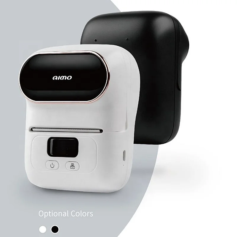M110 Label Printer QR code Price label Wireless Thermal Mini Portable Sticker