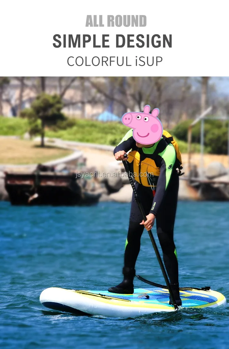 js JS335 11 feet SUP 335cm All-round cheap iSUP CE Certificate Inflatable sup board Stand-up Paddle Board Simple Design Cheep