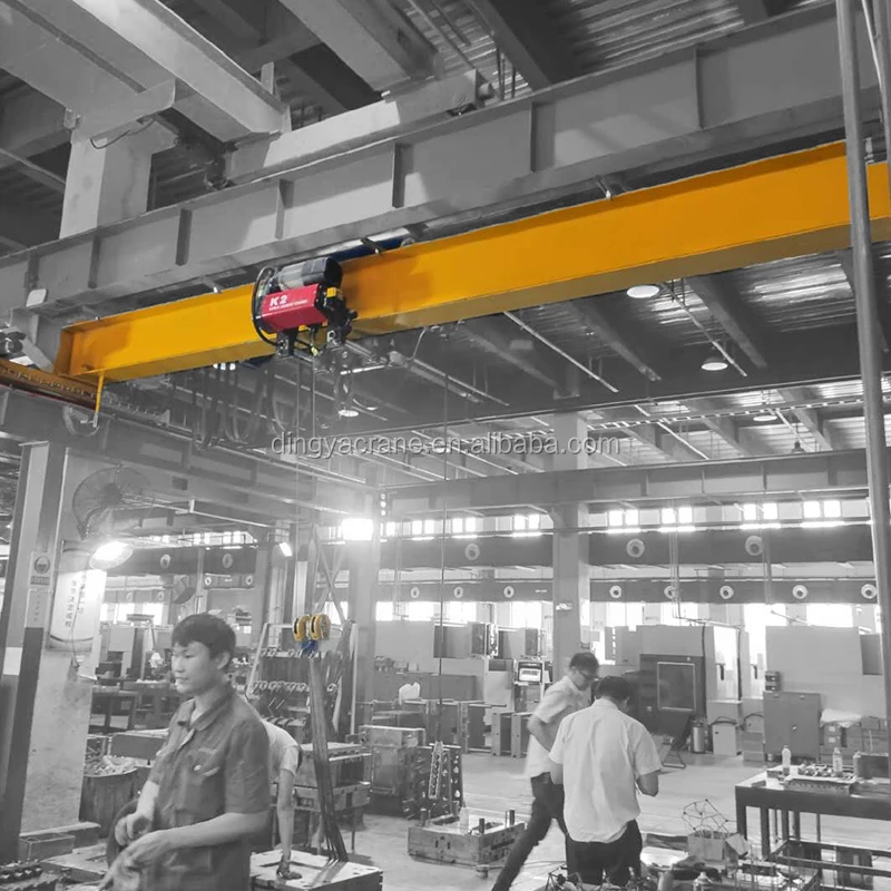 China Electric High Efficient Single Girder   single beam Overhead Crane 3 tons for sale