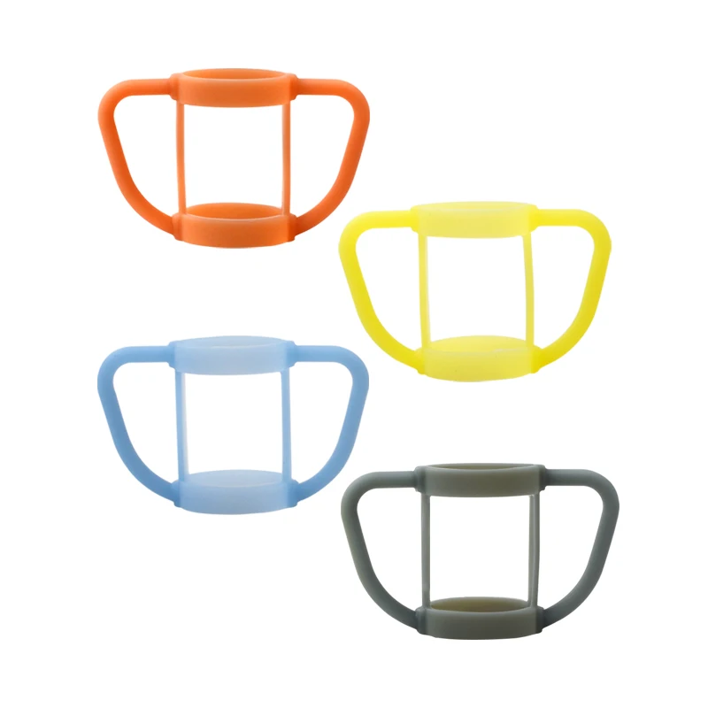 Easy To Grip Easy To Sip Milestones Wide Neck Transition Sippy Bottle For Silicone Handles