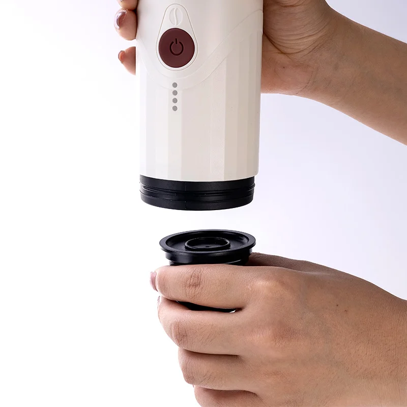 2024 New design mini portable espresso coffee machine hand held coffee maker portable espresso