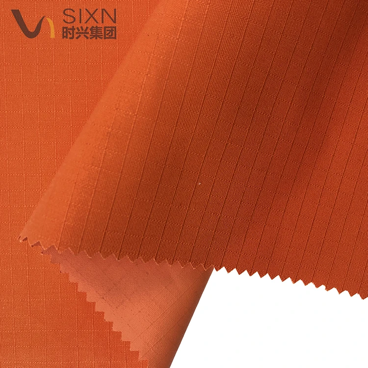 Flame Retardant Canvas CVC 0.5 Rip-stop CPAI 84 FR Coating Fireproof Bag And Workwear Fabric