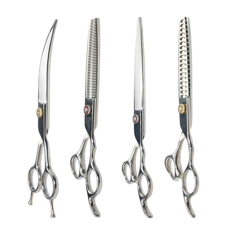 Salon thinning hair cutting professional beauty dog grooming trimming professional pet hairdressing barber hair Scissors