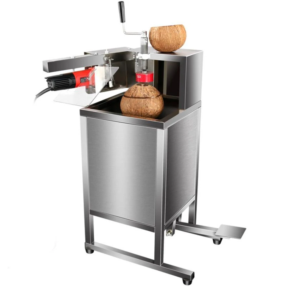 Commercial Coconut Shell Open Machine Fresh Coconut Opening Machine