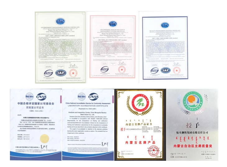 UIC50/UIC54/UIC60 UIC860 900A/1100 Steel Rails