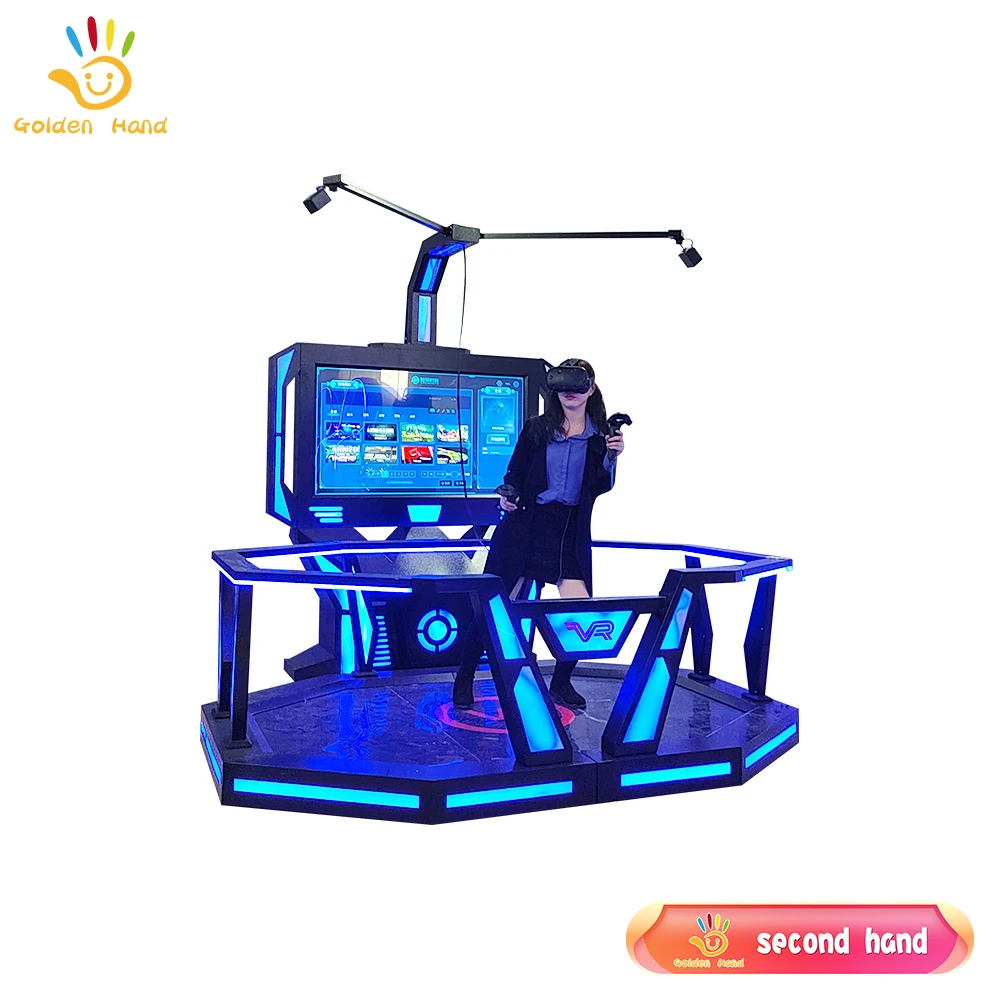 Second Hand Vr Simulator Single Player  Interaction Vr Walking Space Middle Stage Theme Park