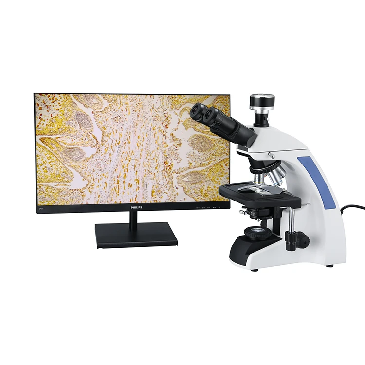 1000x 5000x Optical digital biological laboratory microscope trinocular microscope for laboratory