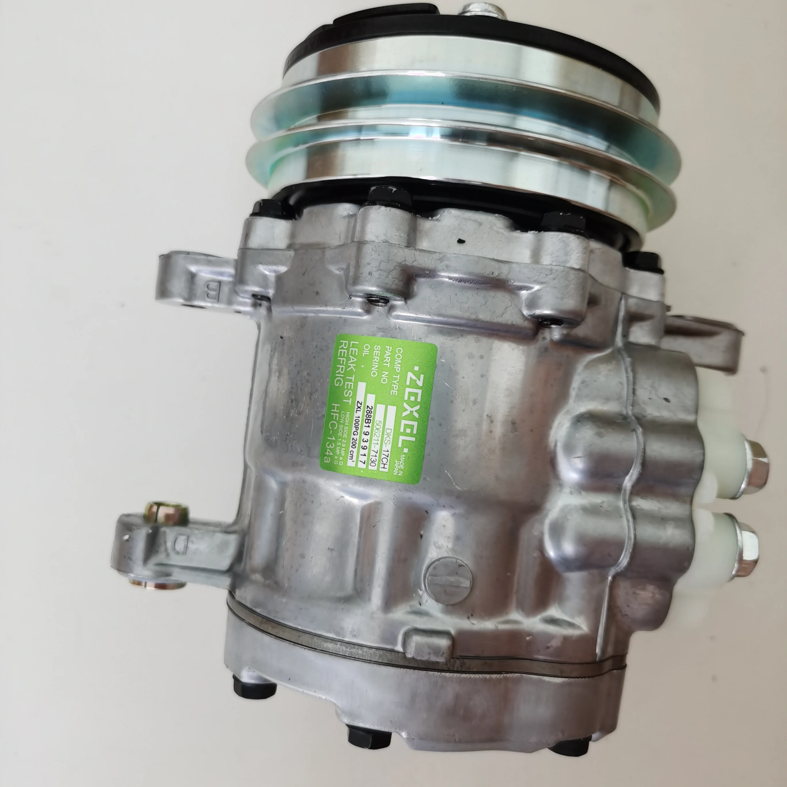 Новый ZAX200-3 DKS-17CH 506211-7130 компрессор кондиционера авто переменного тока R134a