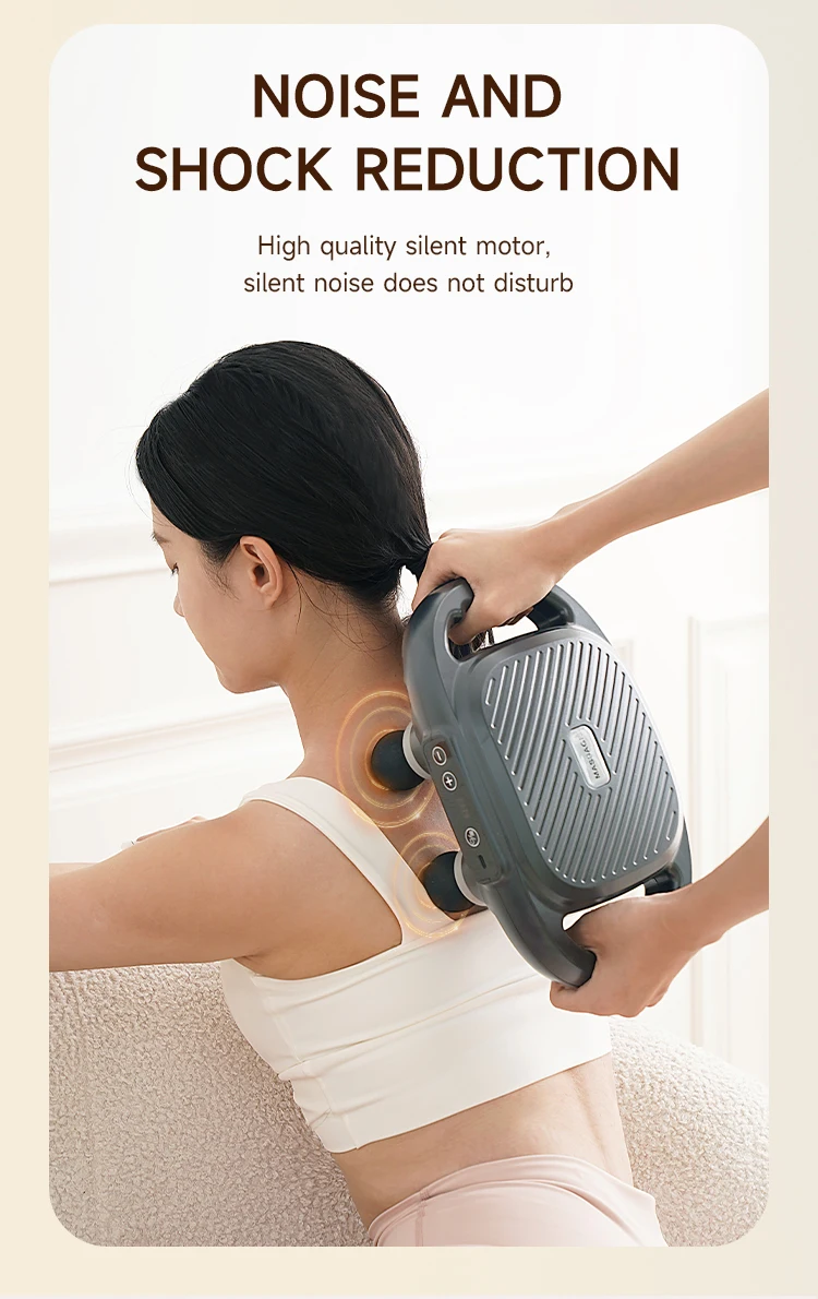 12V Handheld Cordless Massage Gun Deep Tissue Massager for Hand Vibration Massage Feature