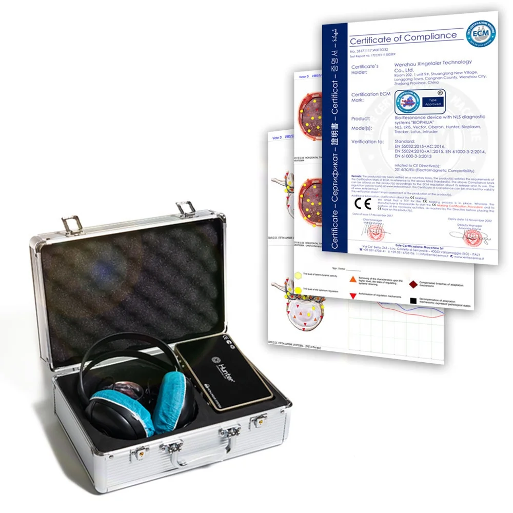 Мета Охотник NLS Bioresonance диагностики здоровья