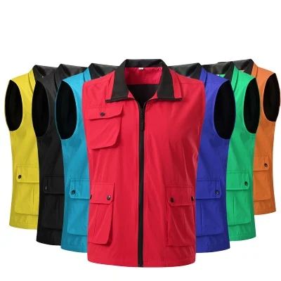 Volunteer Vests Customized Team Work Clothes High Quality Advertising Volunteer Clothing