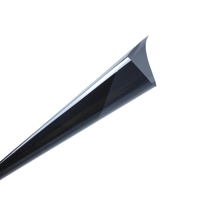 3 года гарантии уменьшить блики автомобильный солнечный оттенок 2-слойная оконная пленка черная и окрашенная пленка