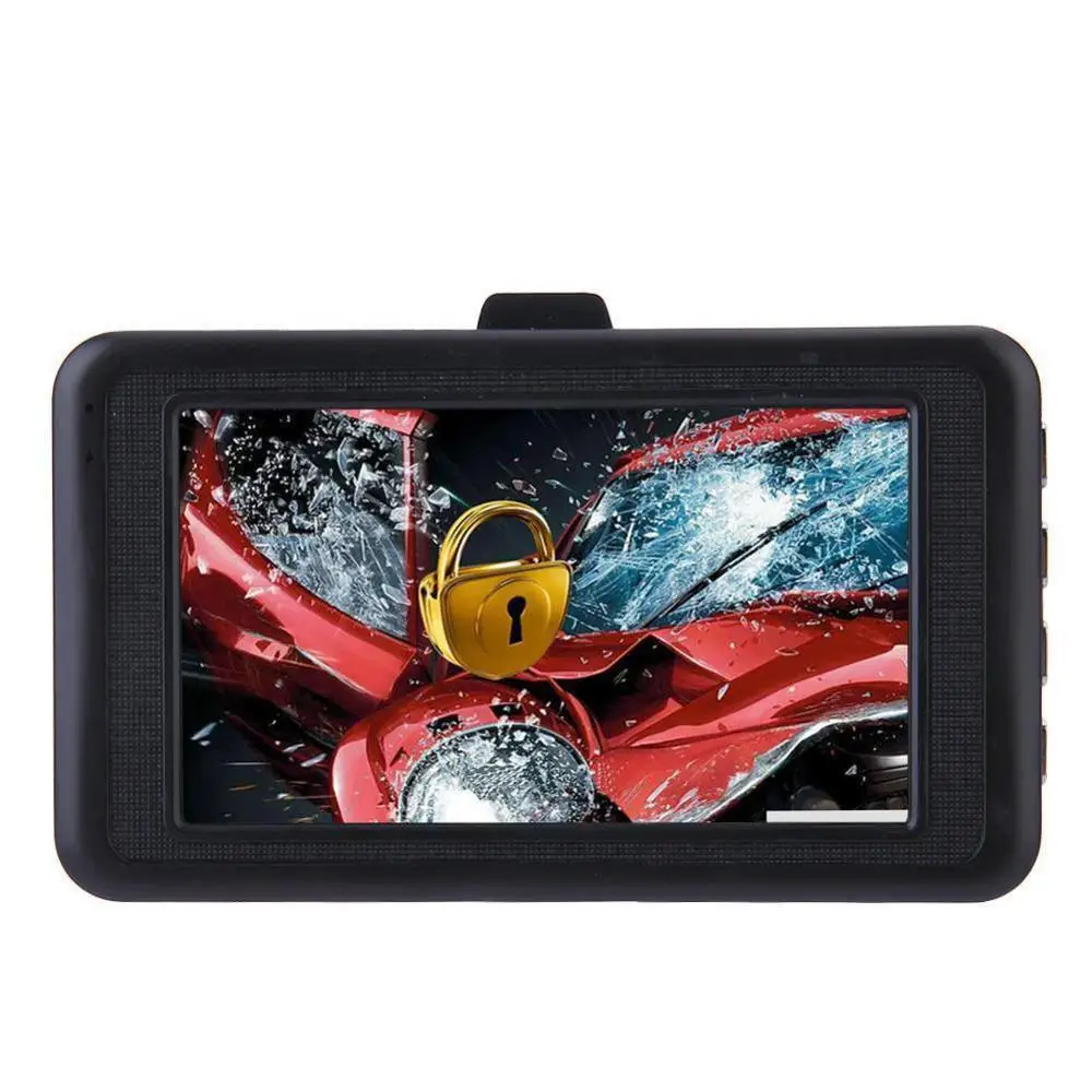 Car Driving Recorder Full HD 1080P Camera Recorder Car DVR Camera 90/170 Degree Wide Angle Parking Monitoring Dash Camera