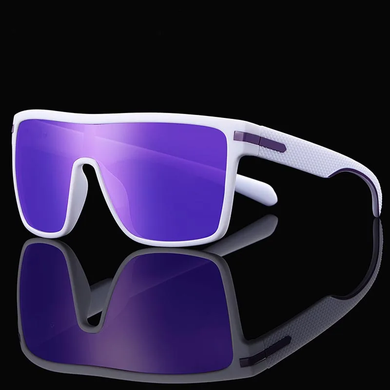 Sports Blue Polarized Sunglasses Women Luxury Designer Sun Glasses Fashion Shades Mirror Pink Men Sunglasses 2024