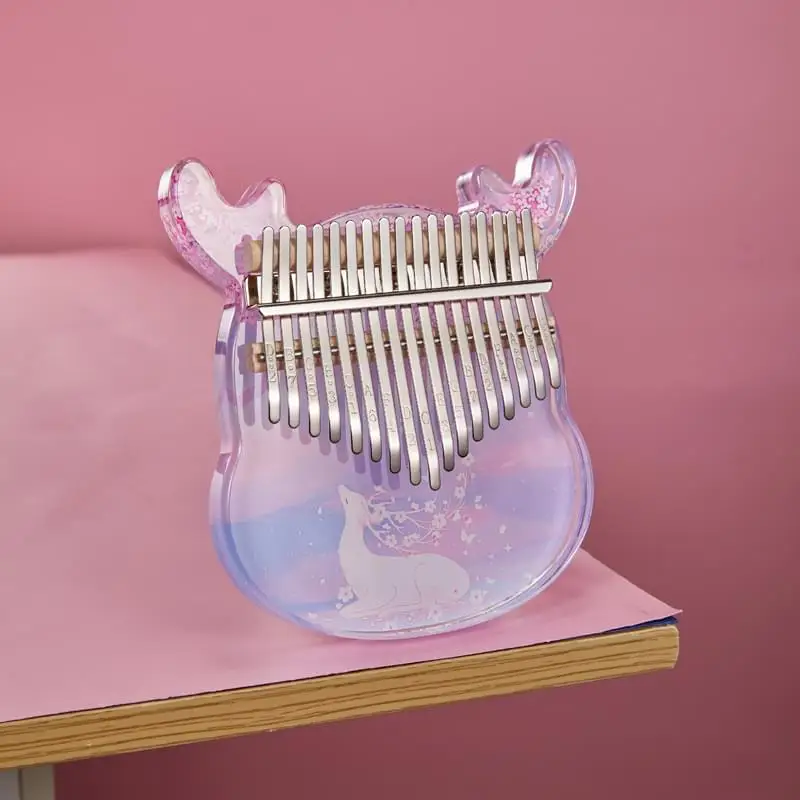 cega customized colorful acrylic kalimba original outdoor musical instrument for sale