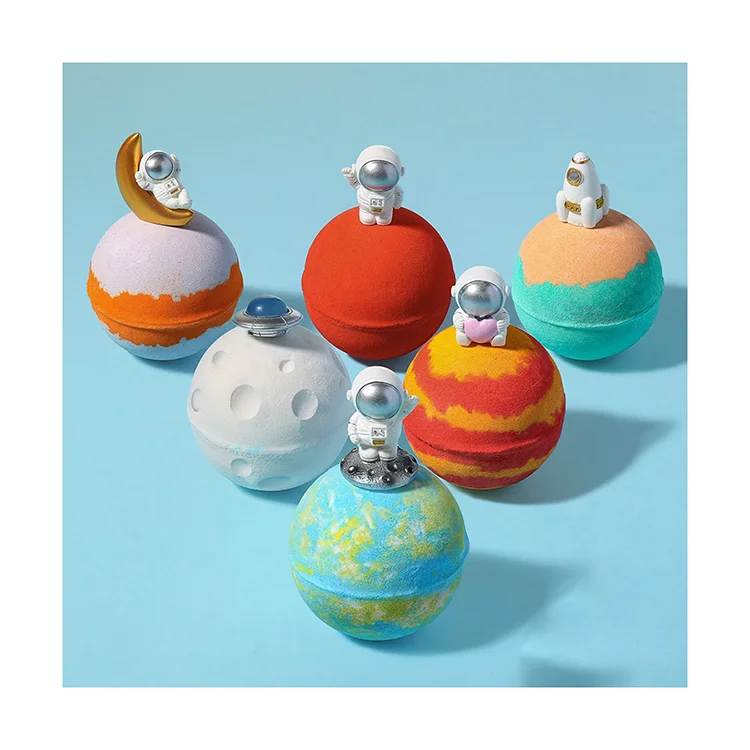 Astronaut In Training Surprise Toys Bath Bombs Christmas Waffle Korean Bath Bombs For Kids With Toys Inside
